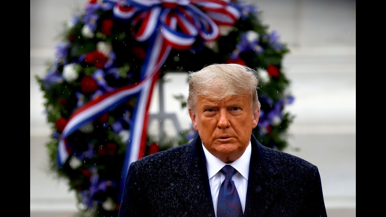 LIVE: Trump Attends Wreath Laying Ceremony at Arlington Cemetery