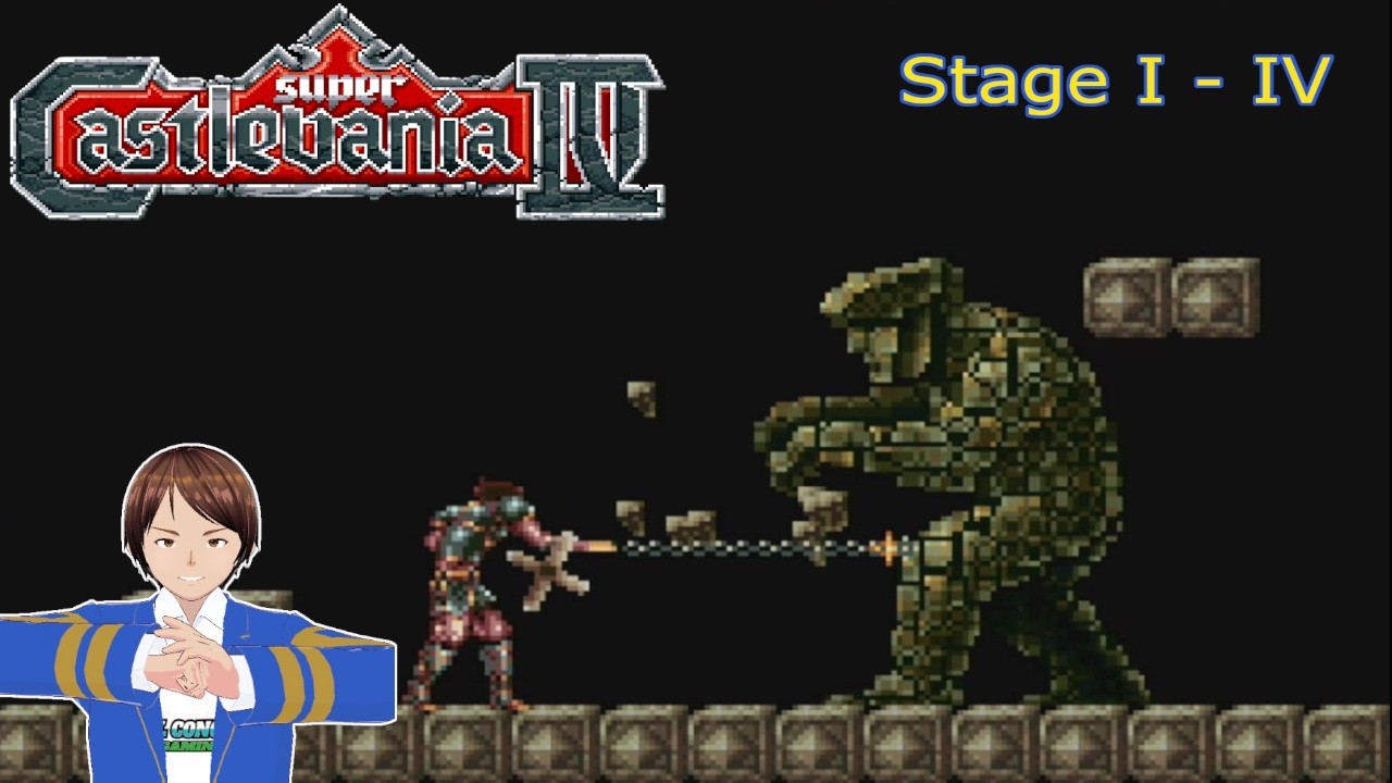 Super Castlevania IV (SNES) | The Long Road to Dracula | Stages I - IV