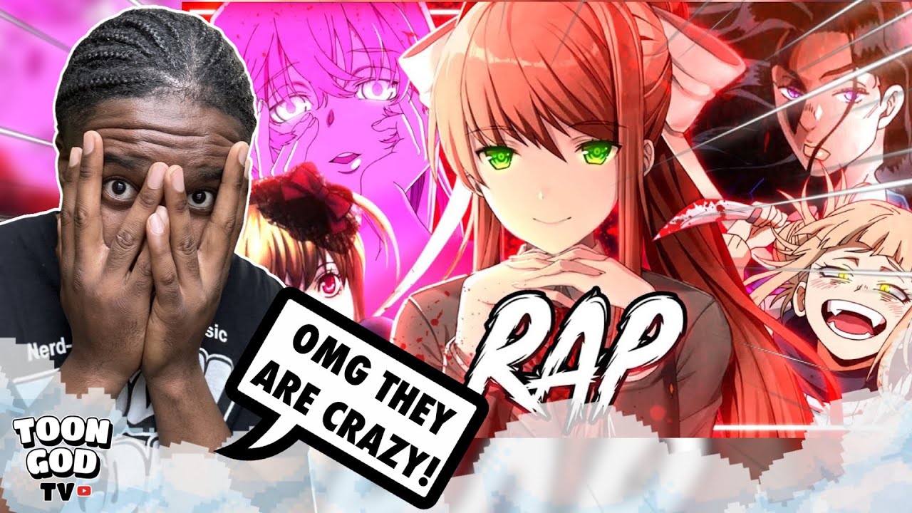 YANDERE CYPHER | HalaCG ft. OR30, Ironmouse, Chi-Chi & More (REACTION) #nerdcore #animerap