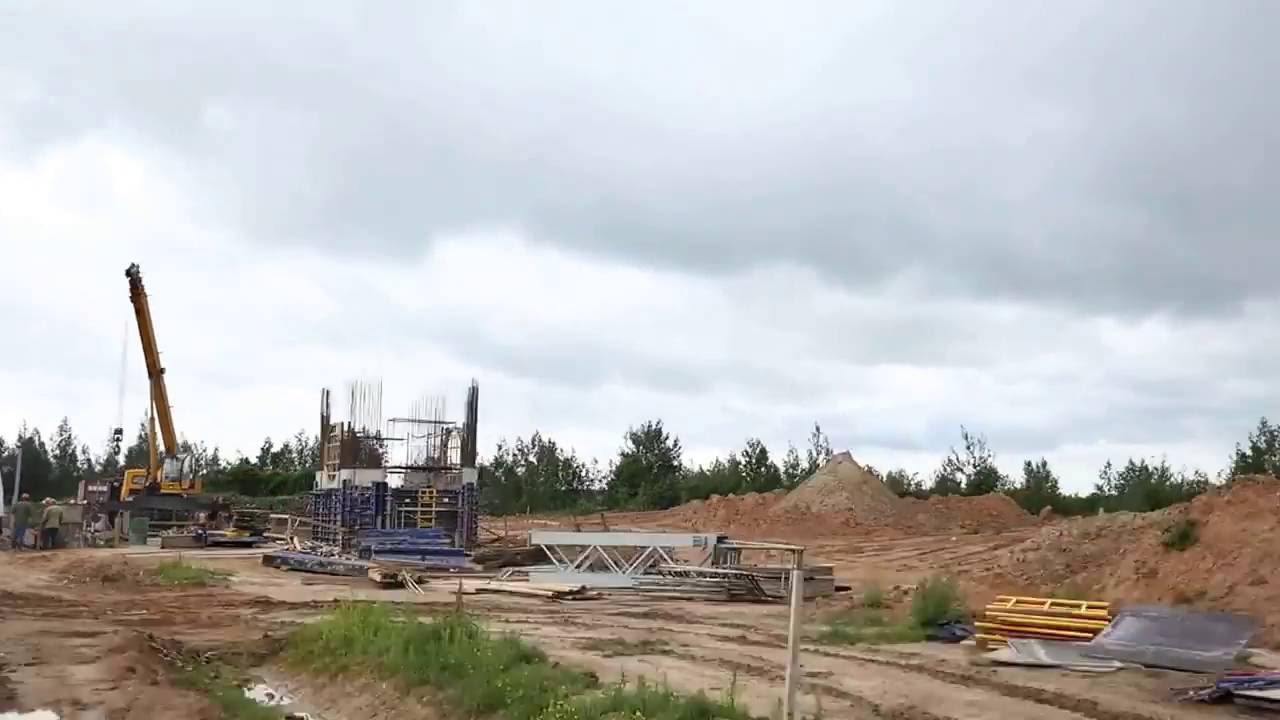 Новости SkyWay 29 08 2016 Завершение бетонных работ на городской линии SkyWay