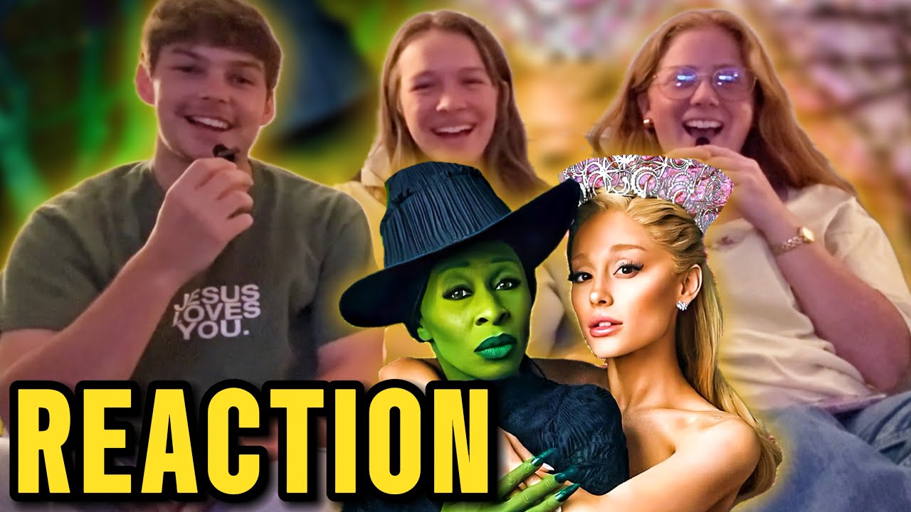 WICKED: FOR GOOD OFFICIAL TRAILER REACTION!