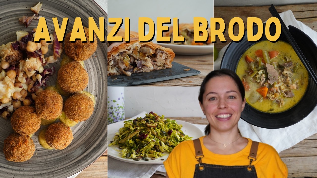 4 modi per usare gli AVANZI del BRODO di CARNE