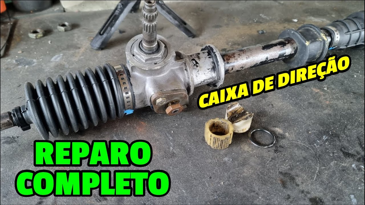 REPARO COMPLETO NA CAIXA DE DIREÇÃO FIAT 147/UNO