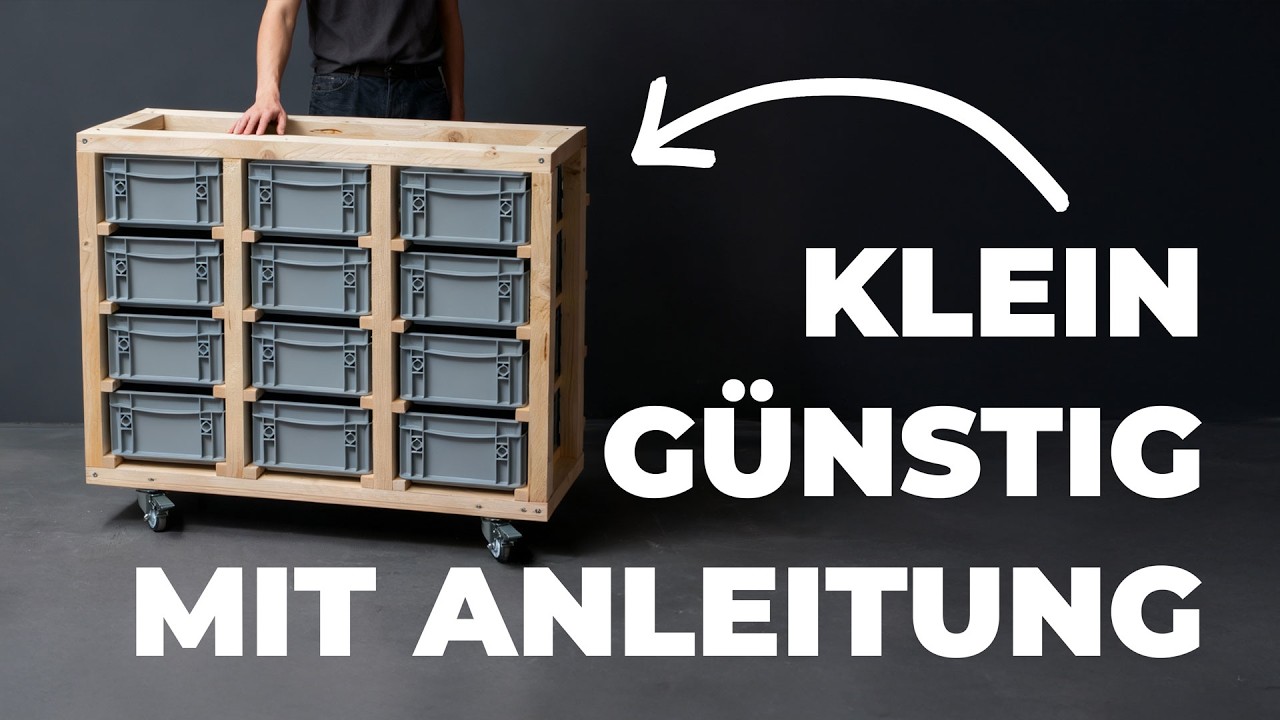 Zu groß, zu teuer? Hier kommt das bessere Stauraum-Regal für deine Werkstatt!