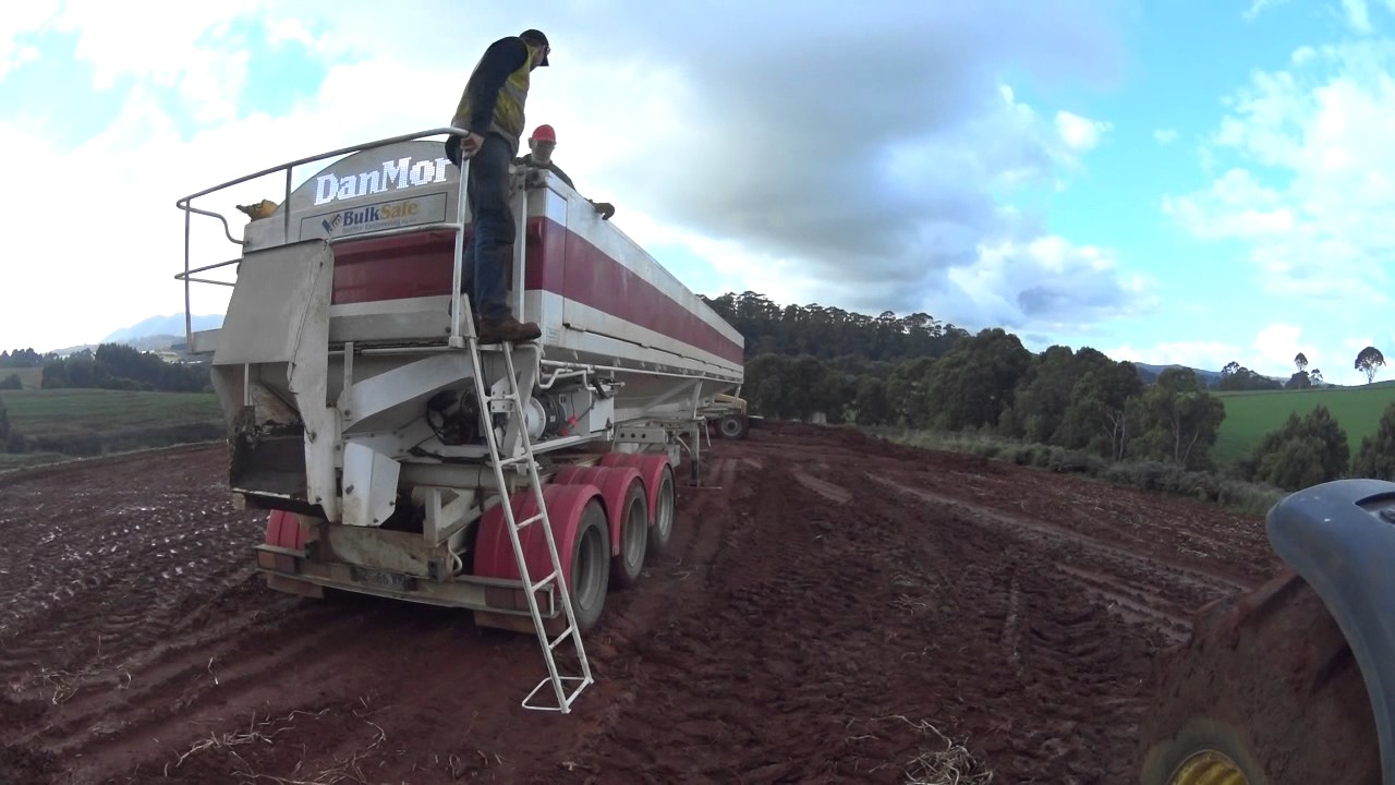Harvesting potatoes
