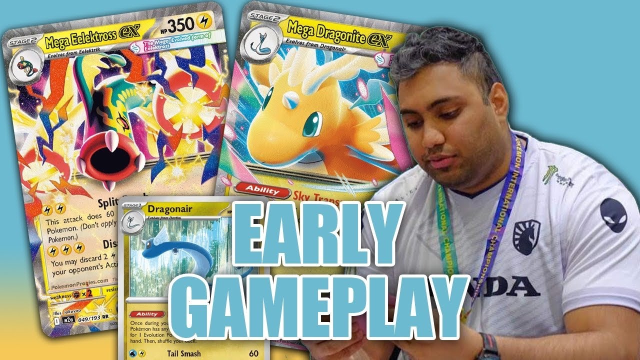 Mega Dragonite EX РАННИЙ геймплей и список колод!