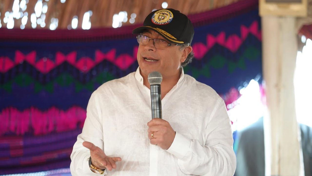 Presidente en el lanzamiento del Plan de Abastecimiento de Agua Potable para La Guajira 'Wüin Üles'