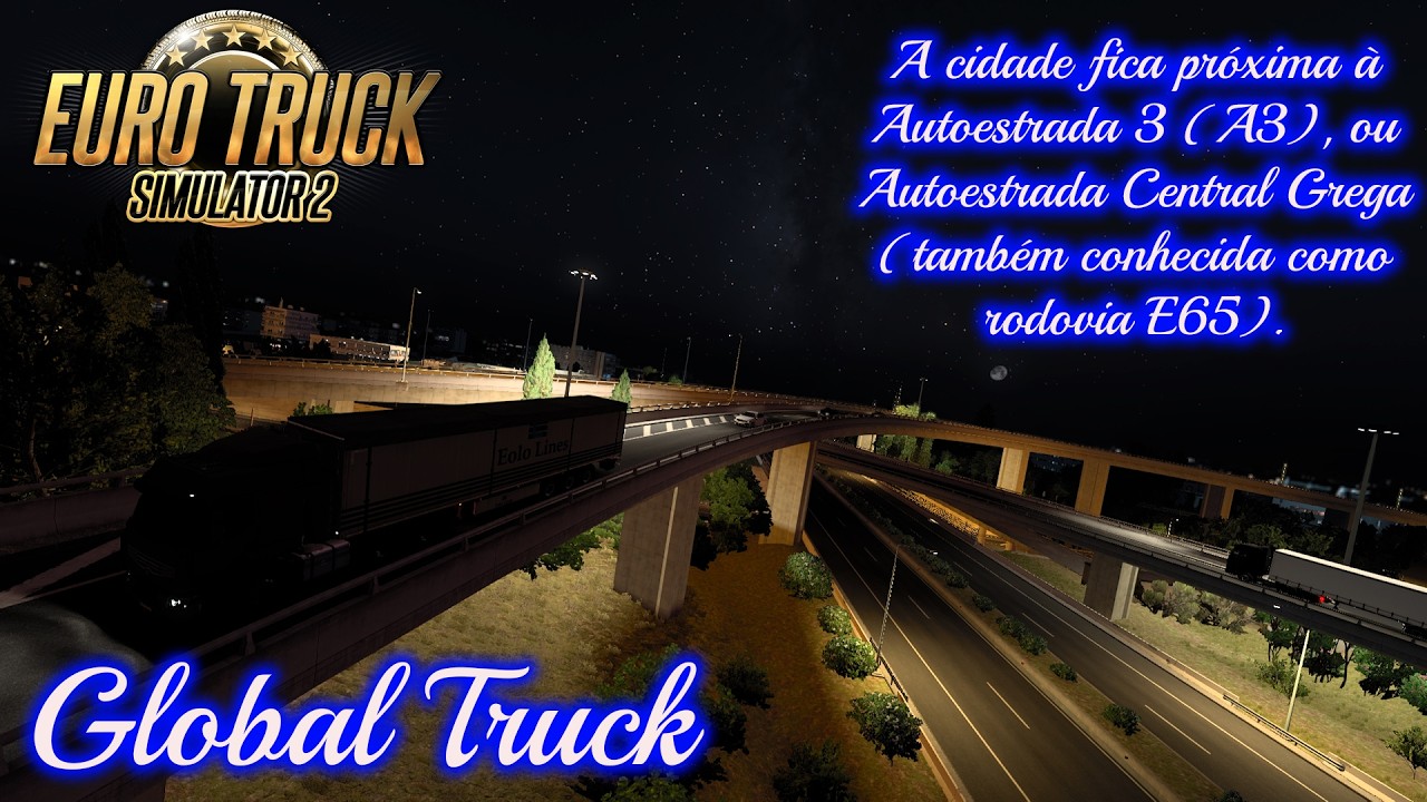 Euro Truck Simulator 2 = 26/0133- Trikala (Grécia)