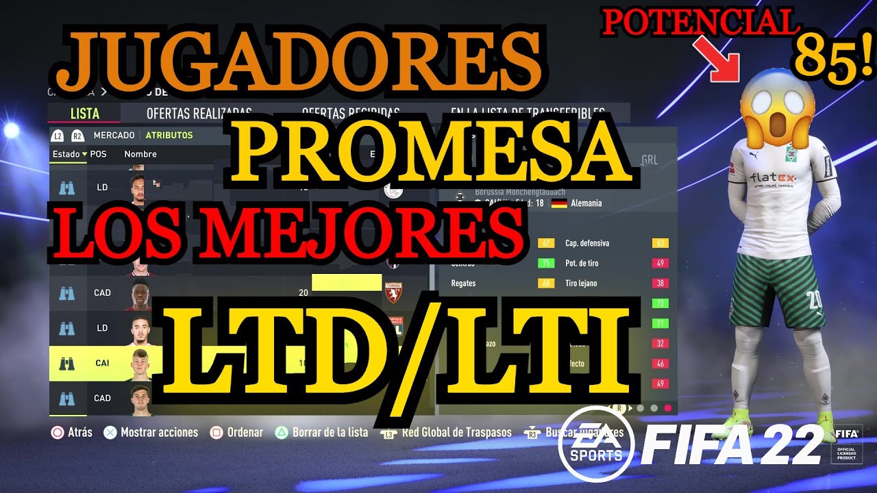 LOS MEJORES LATERALES PARA MODO CARRERA LTD y LTI !!  #15 | JOYAS OCULTAS | FIFA 22