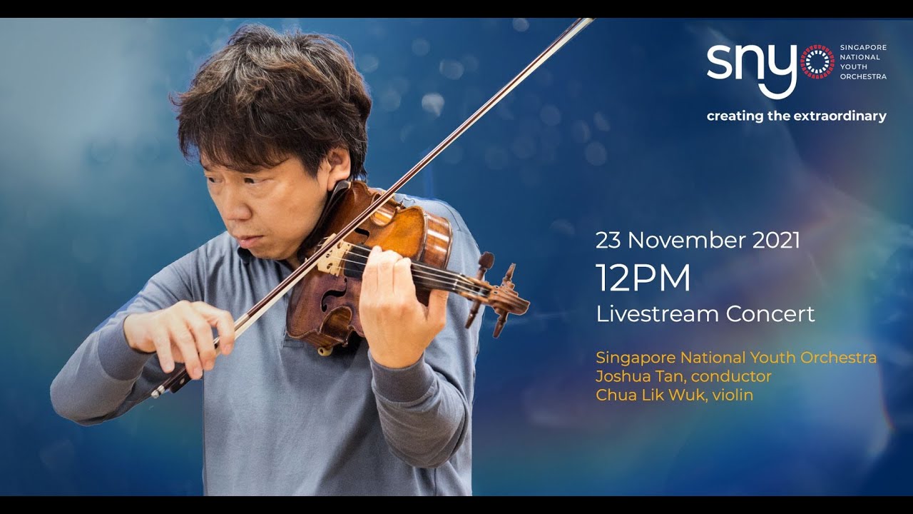 SNYO Livestream Concert, 23 November, 12pm