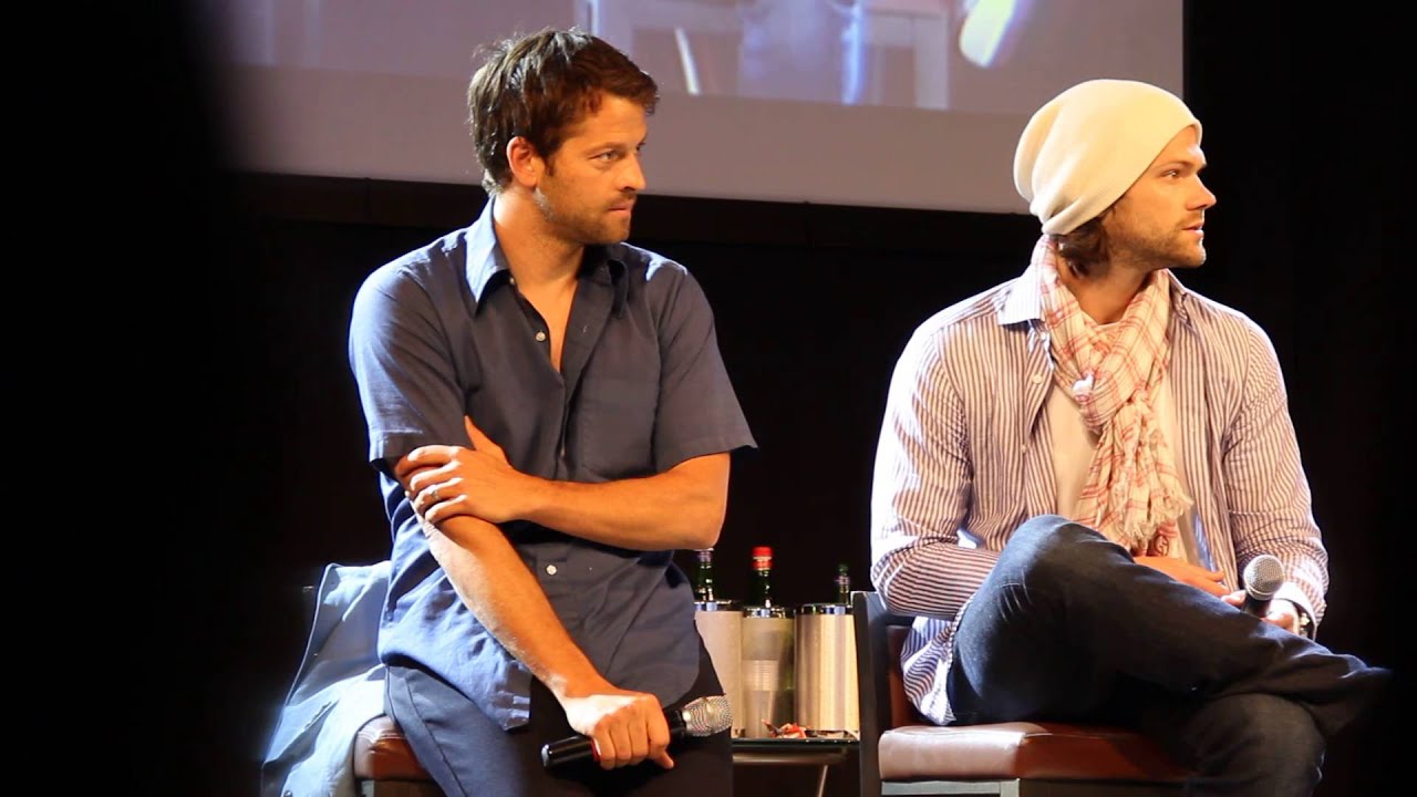 jibcon5 Misha and Jared - holy water showers