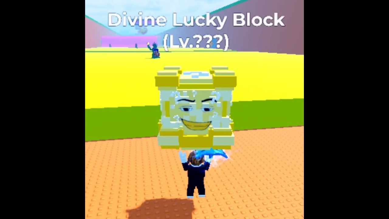 Divine Lucky Block Gave Me THIS! 🤯⚡ #RobloxGameplay #LuckyBlock #DivinePower