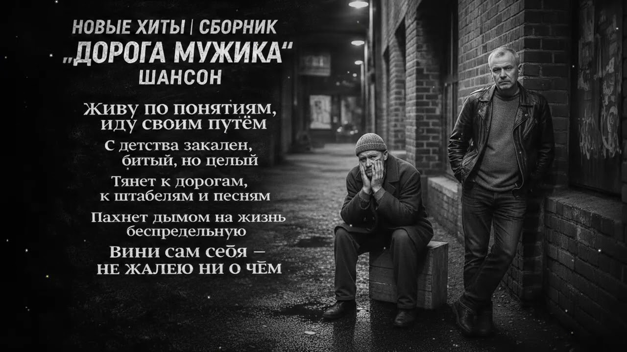 🔥 НОВЫЕ ХИТЫ 2026 – СБОРНИК „Дорога мужика“ | Песни о боли и выборе