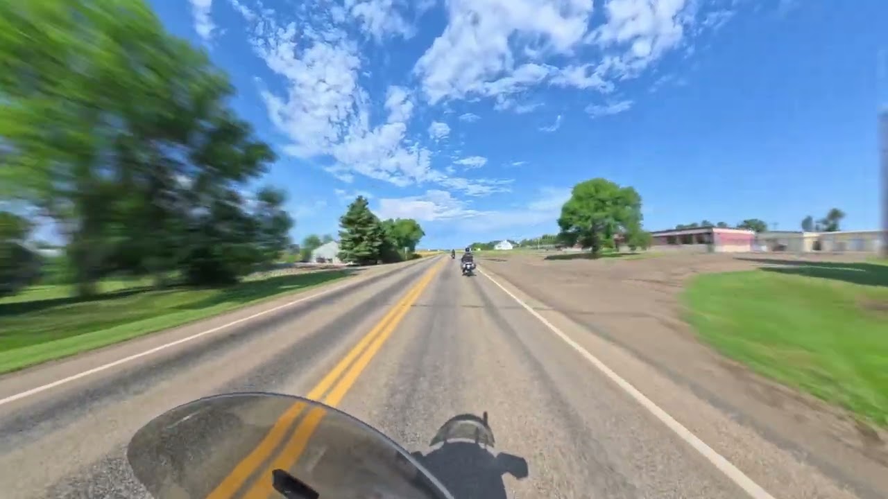 Saturday Morning Ride to Carson, ND