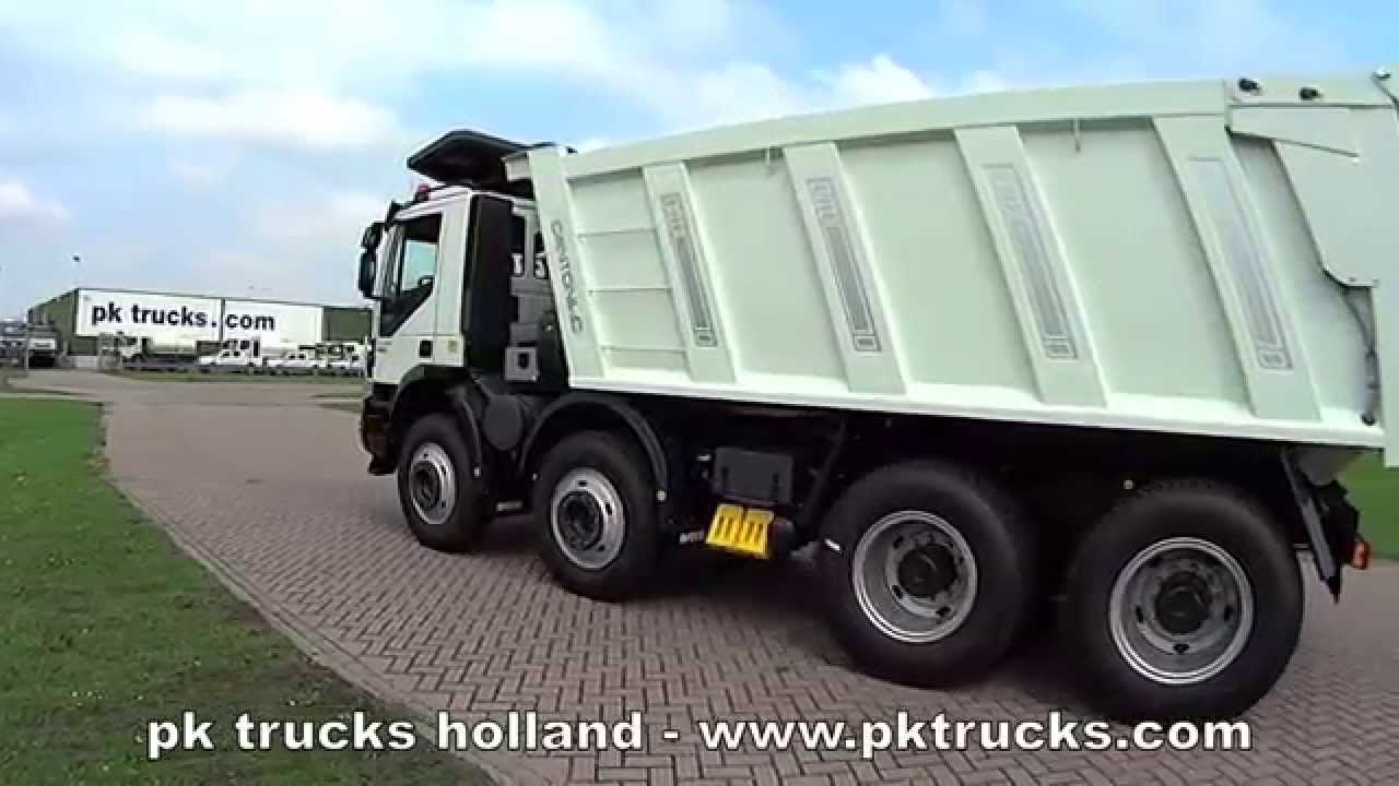 pktrucks Iveco Trakker AD410T44H 8x4 Cantoni, tipper - NEW