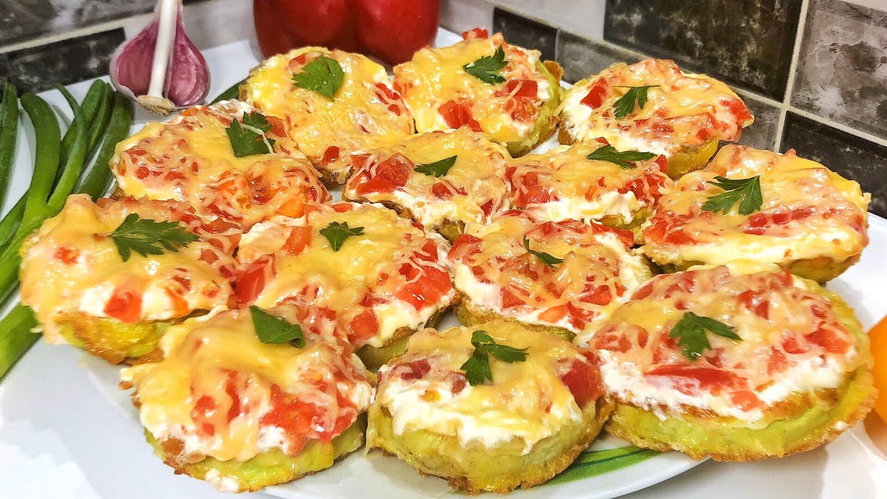 Великолепно вкусный рецепт. В восторге от такой ЗАКУСКИ ИЗ КАБАЧКОВ│Olesea Slavinski