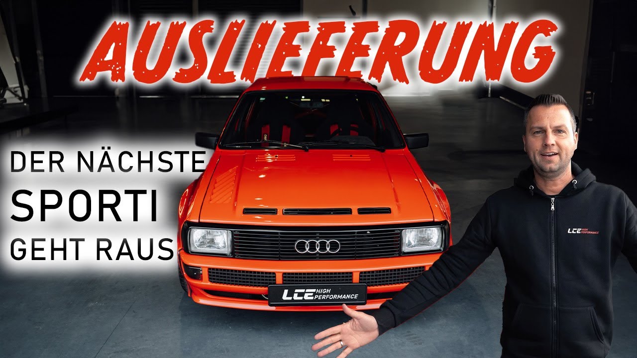 ENDLICH FERTIG - Ein weiterer SPORTQUATTRO verlässt unsere Hallen - Auslieferung - LCE PERFORMANCE