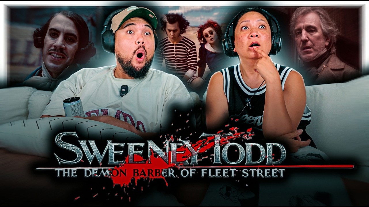 We Watched *SWEENEY TODD* (2007) for the FIRST time | Johnny Depp | Tim Burton