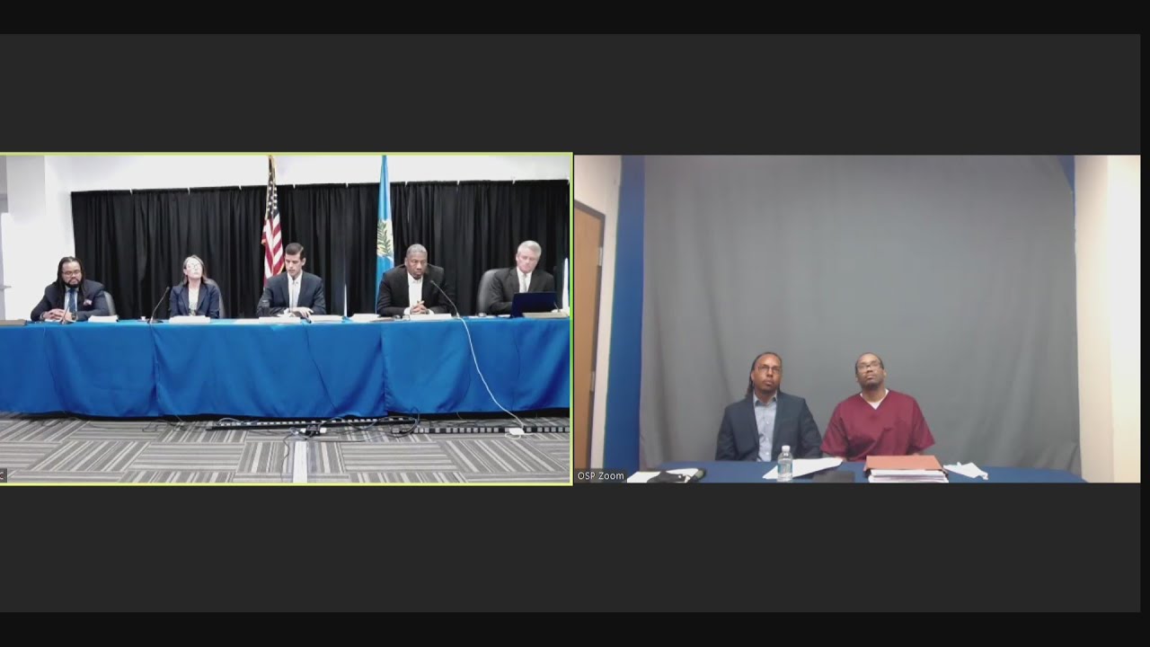 Julius Jones clemency hearing- Jones speaks to Pardon and Parole Board