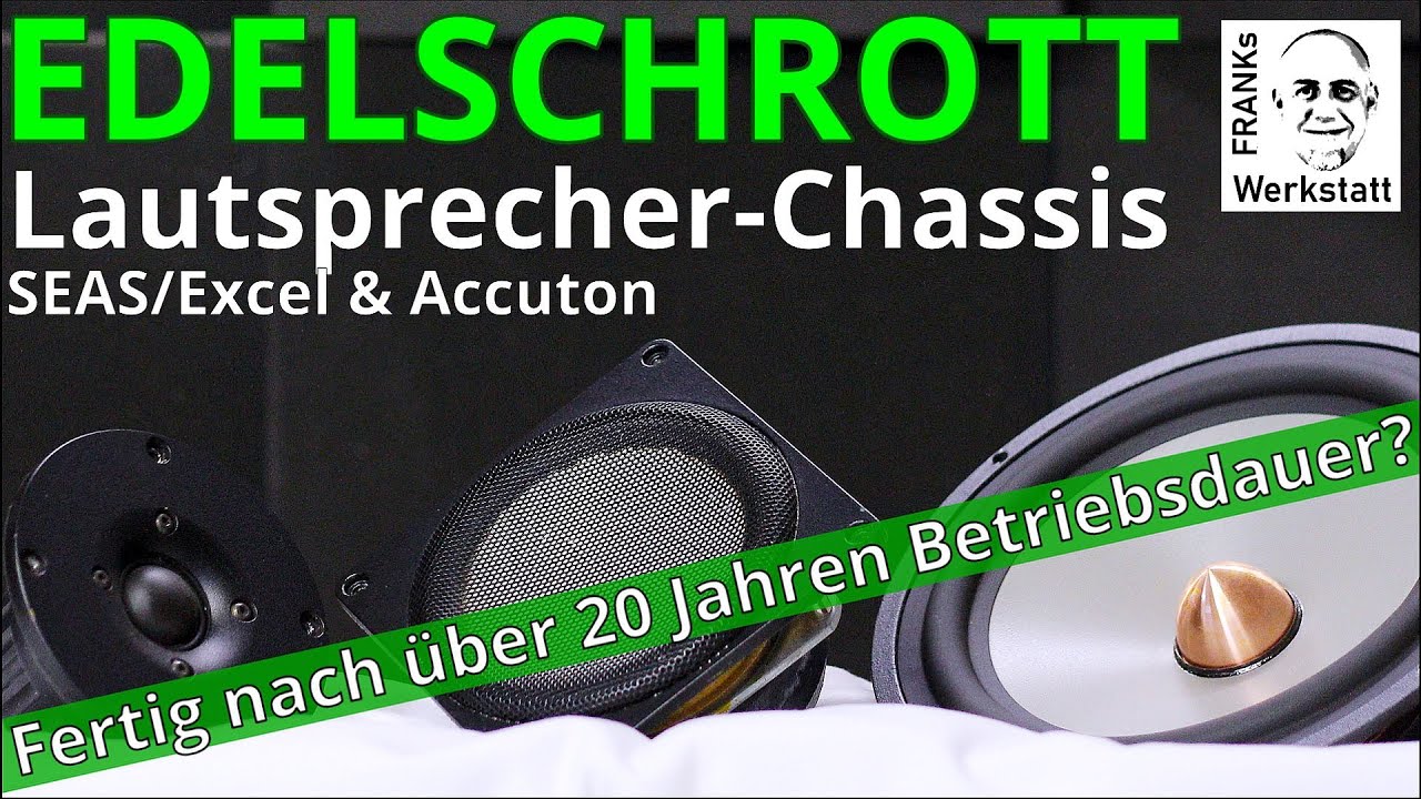 DAS HAT MICH ÜBERRASCHT | Accuton und SEAS/Excel - Performance nach über 20 Jahren | #hifiaudio