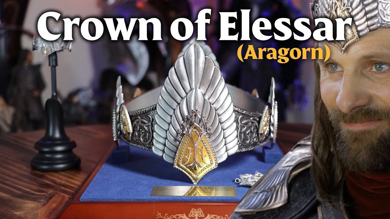 The Crown of Elessar (Aragorn) by The Noble Collection Unboxing & Review from The Lord of the Rings