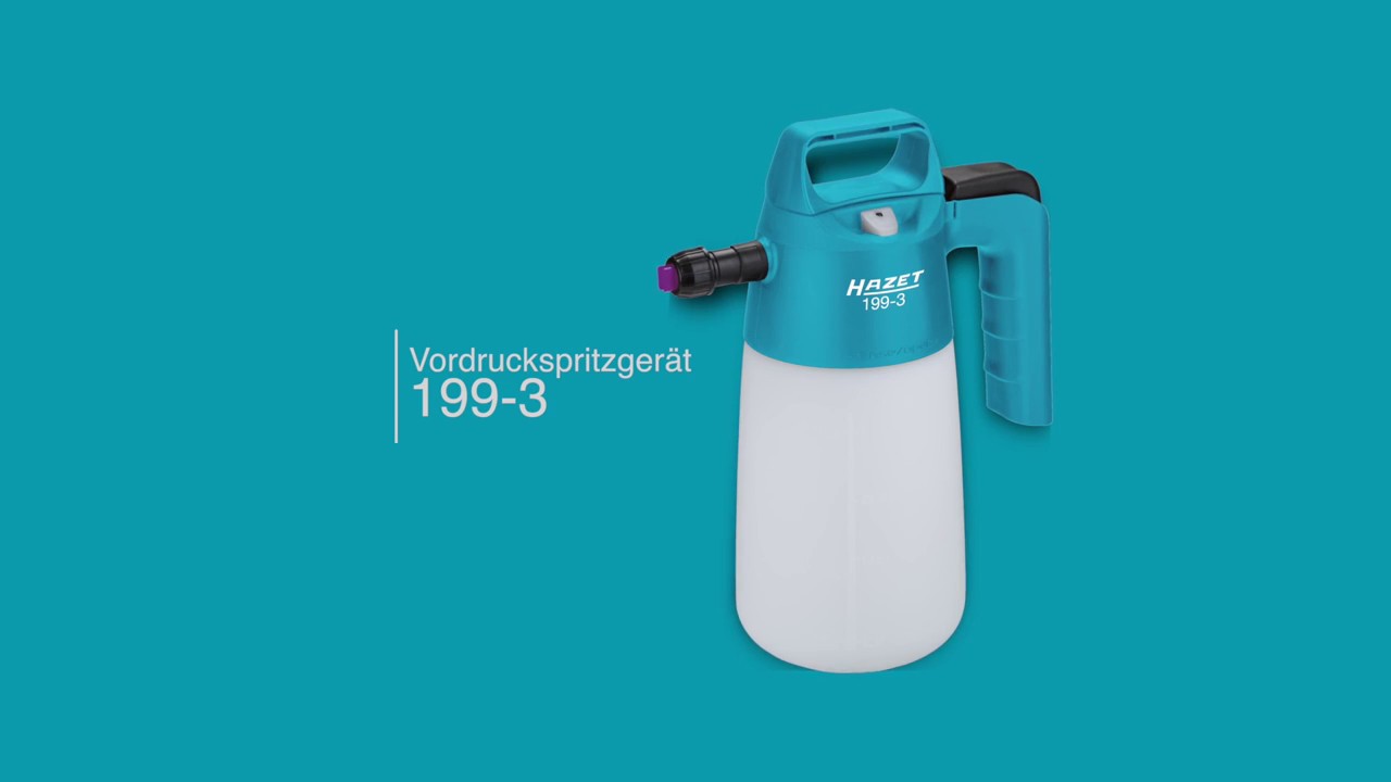 HAZET Vordruck-Spritzgerät, Schaum 199-3