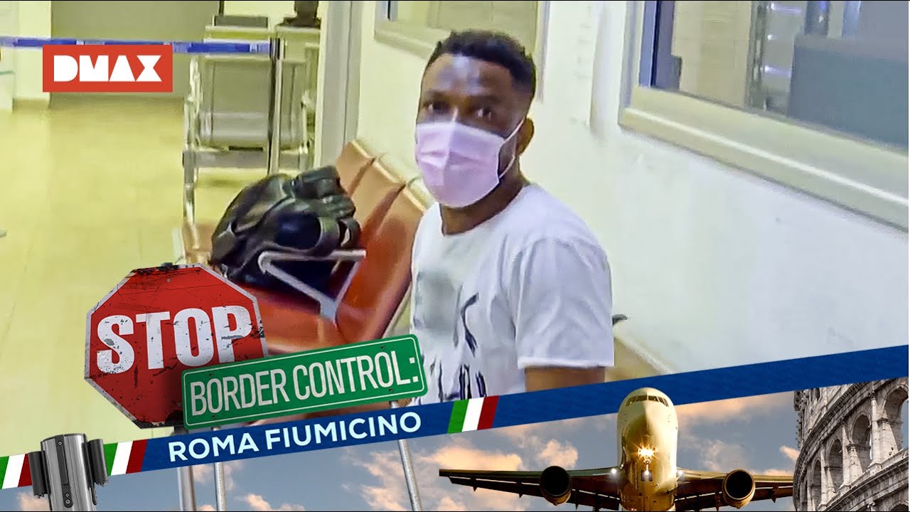 Un passeggero senza documenti cerca di arrivare in Europa | Stop Border Control Fiumicino