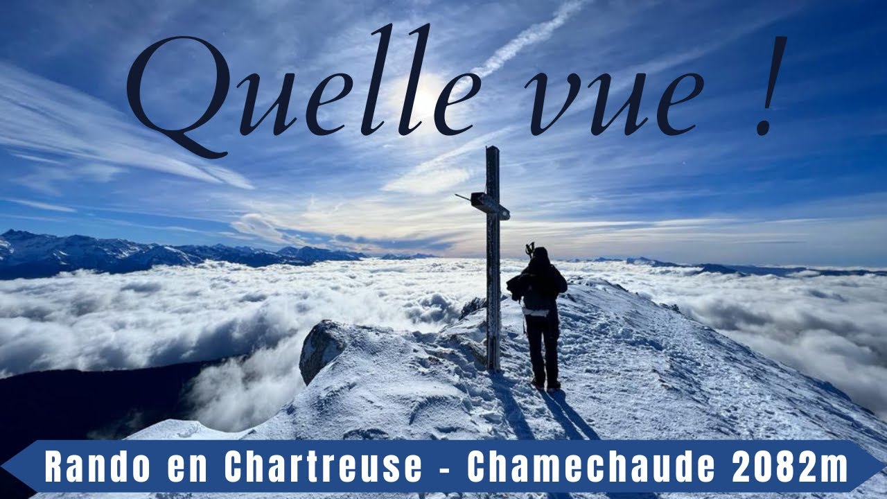 (4K) Rando en Chartreuse  : Chamechaude avec de la neige !