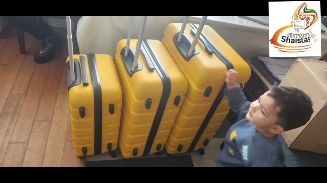 Unboxing Suitcases || Umrah Mubarak!🥳 well come party