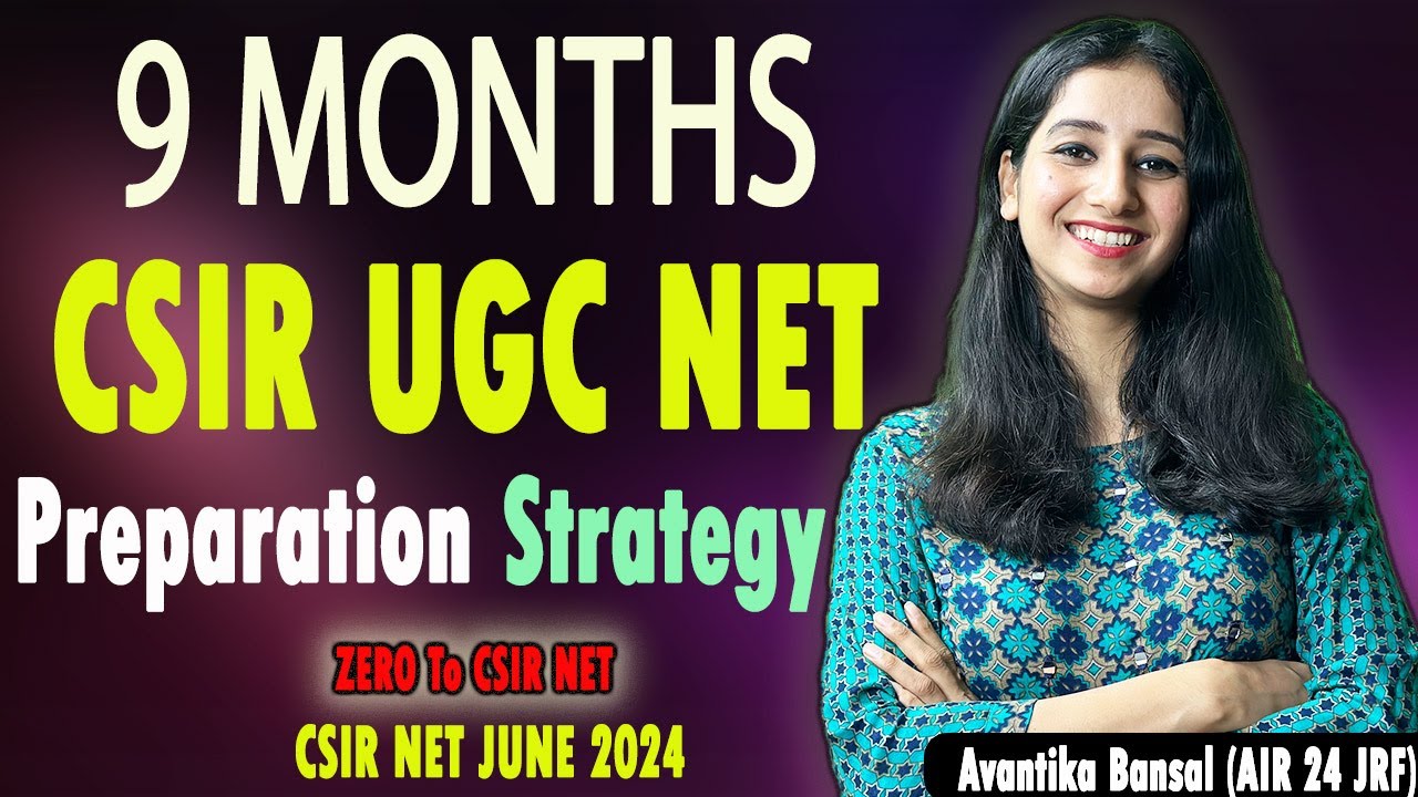 9 Months Preparation Strategy For CSIR NET JUNE 2024 II Life Science I Bansal Biology