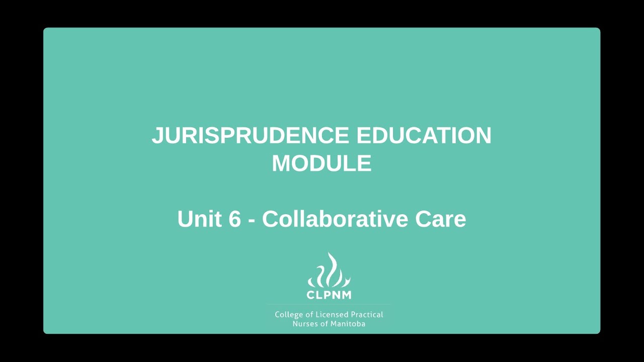 CLPNM Jurisprudence: Unit 6
