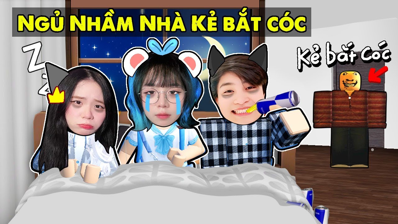 Khi Simmy Và Sammy Siro Ngủ Nhầm Nhà KẺ BẮT CÓC Trong Roblox 😭⁉️