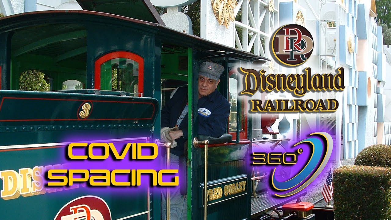 [FULL 360 POV][4K] DISNEYLAND RAILROAD - Mickey&rsquo;s Toontown Station to Tomorrowland Station