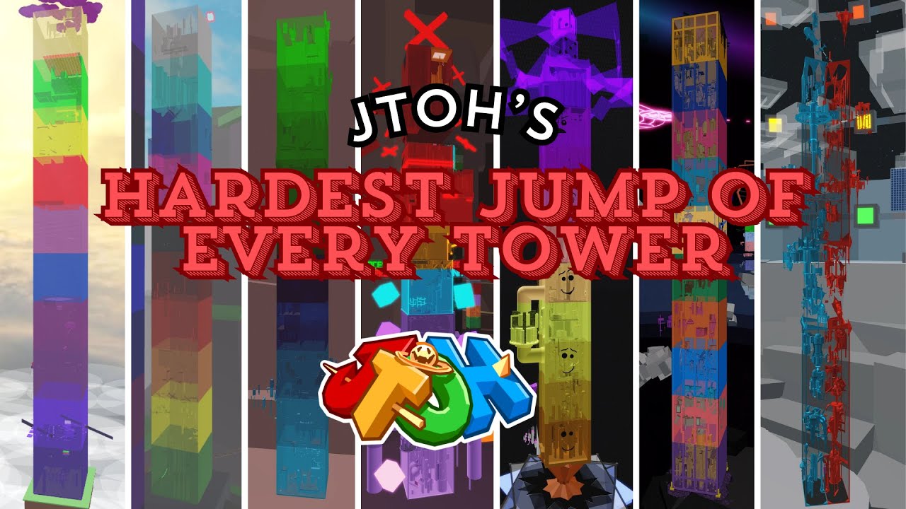 The Hardest Jump of Every Tower (EToH)