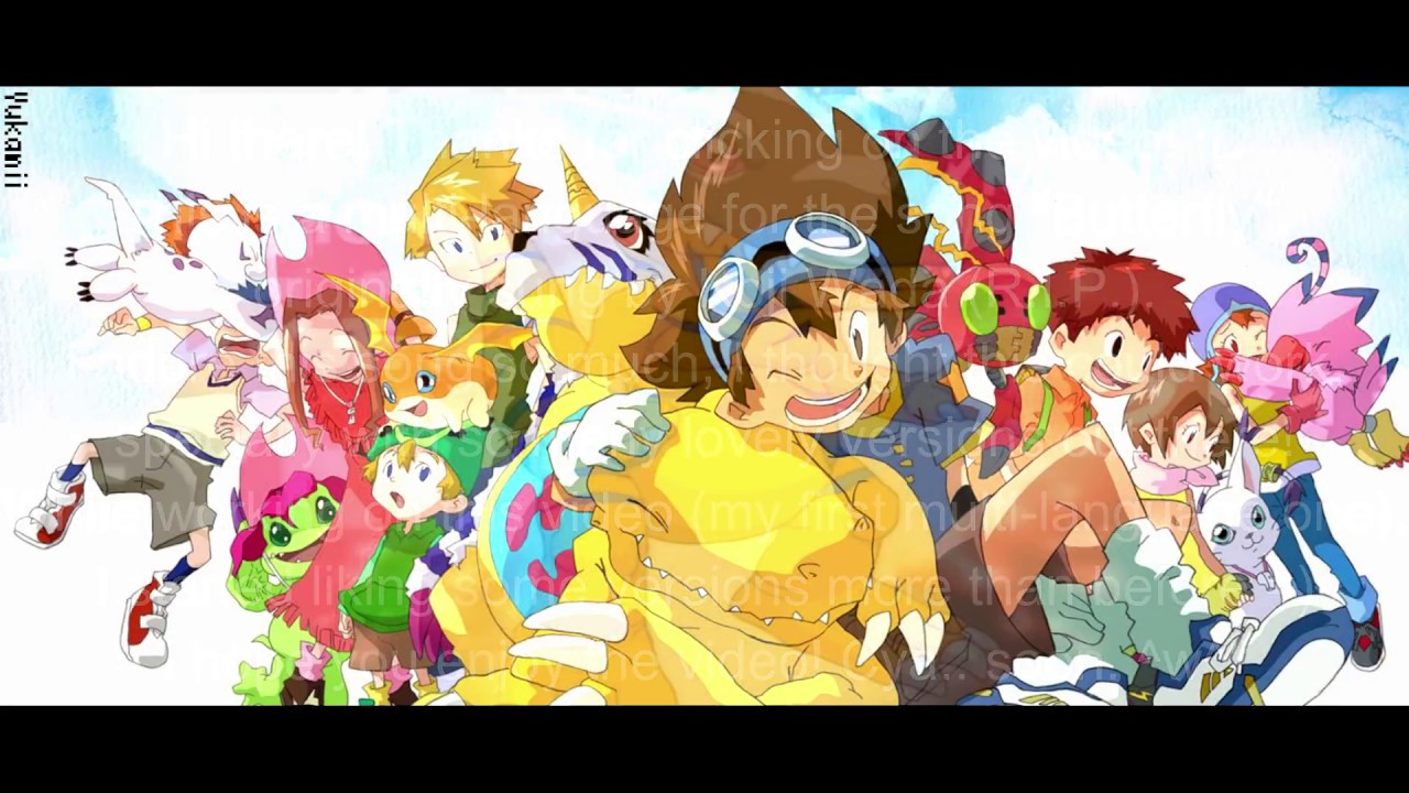 「Butterfly」 - Digimon; Multi-language