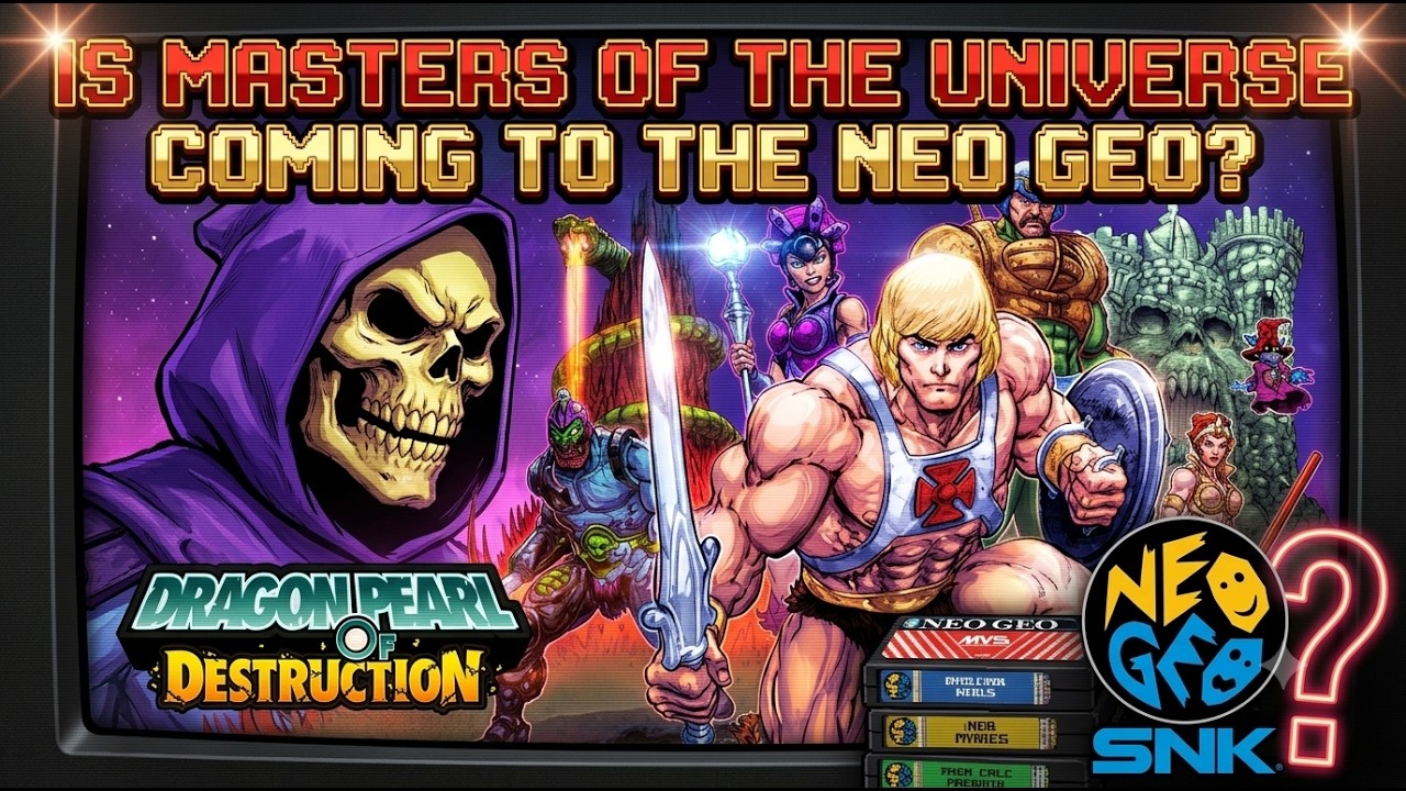 Выходит ли He-Man and the Masters of the Universe: Dragon Pearl of Destruction на Neo Geo?!