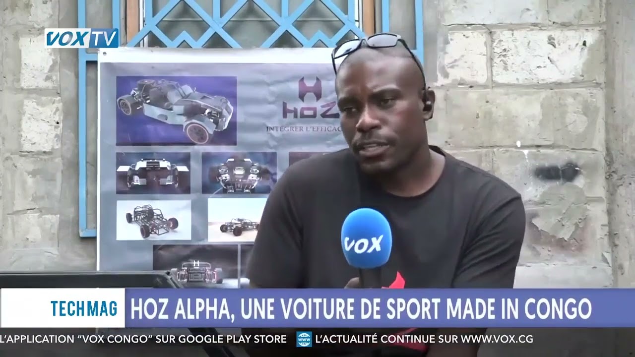 HOZ ALPHA, Une  #voiture de #sports  Made In #congo #brazzaville du constructeur Huster Akiera.