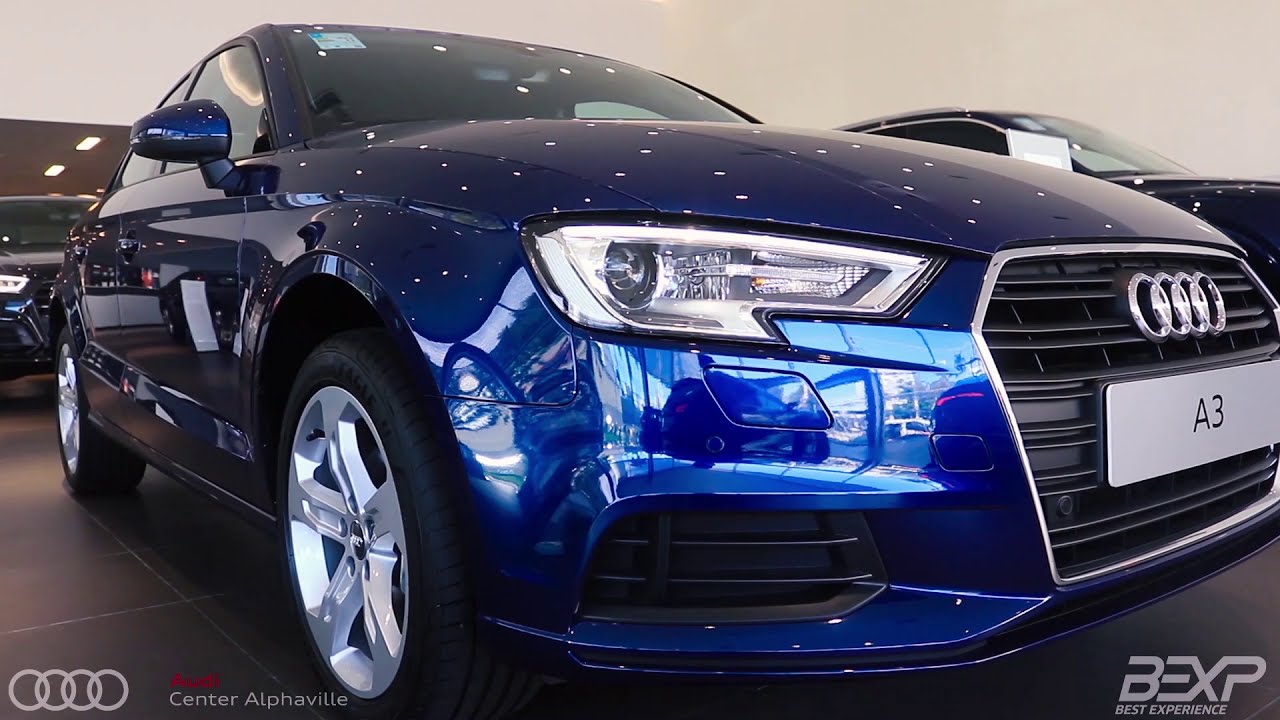 Audi A3 Sedan Prestige Plus 1.4 2019 Azul - Bexp Audi Center Alphaville