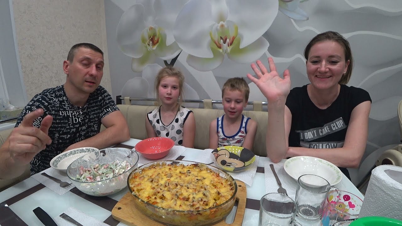 МУКБАНГ ГОРБУША С КОСТЯМИ И КАРТОШКОЙ В ДУХОВКЕ | MUKBANG POTATOES IN THE OVEN WITH PINK SALMON