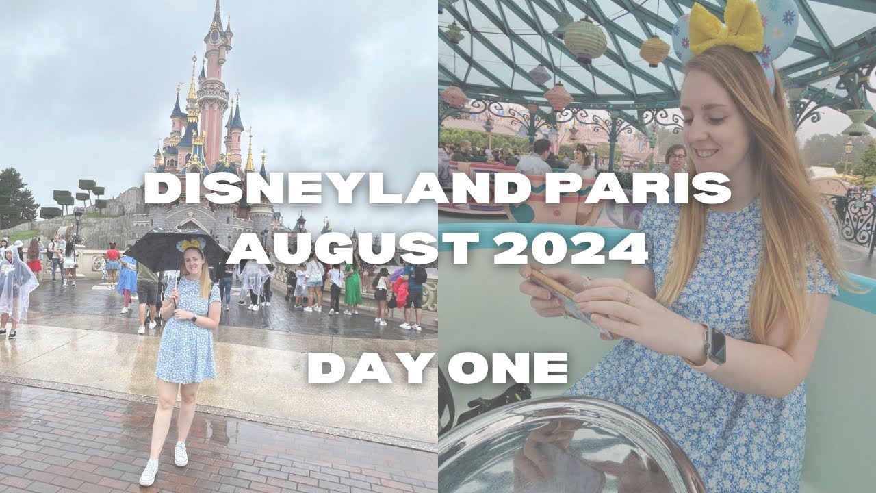 Disneyland Paris August 2024 | Day One | Newport Bay | Stace Does Travel