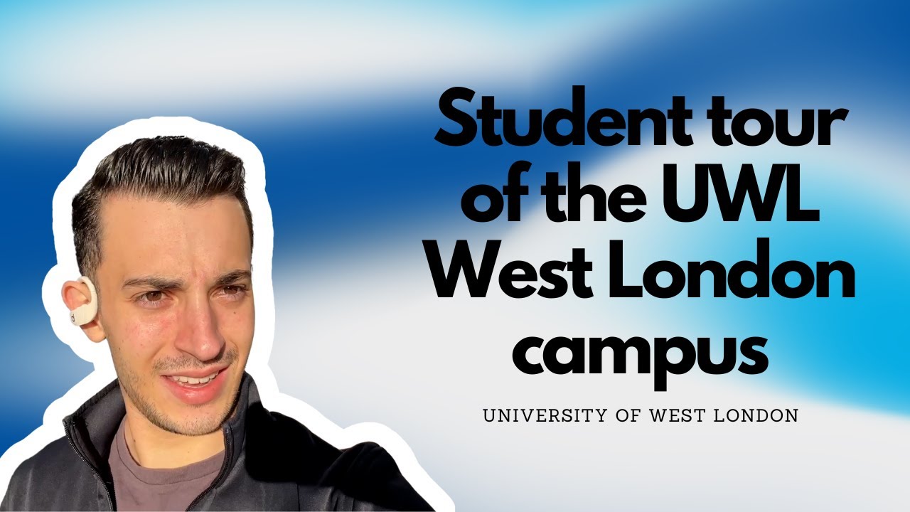 Student tour of the UWL campus | University of West London | Student vlog