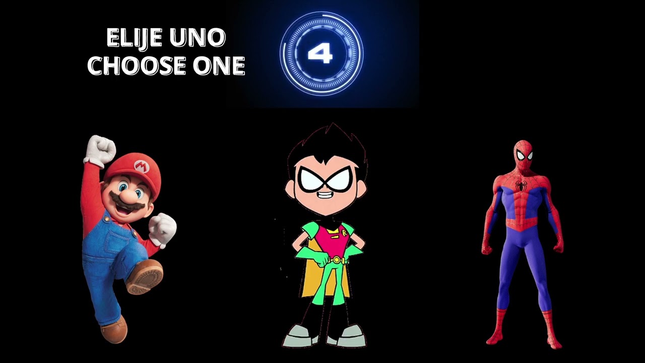 Elije tu personaje 👽 Rutina de EJERCICIOS para Niñas y Niños en 10 minutos