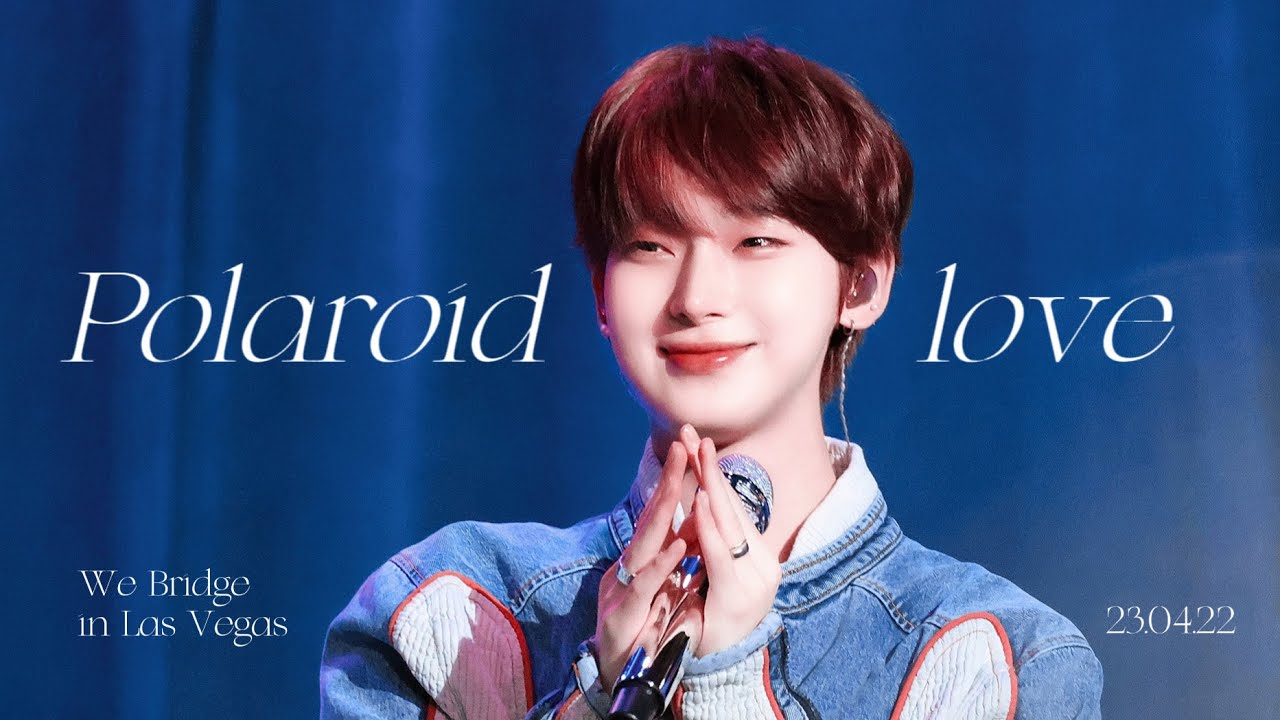 230423 WE BRIDGE in Las Vegas -- Polaroid love / ENHYPEN SUNOO FOCUS /엔하이픈 선우 직캠 (fan cam)
