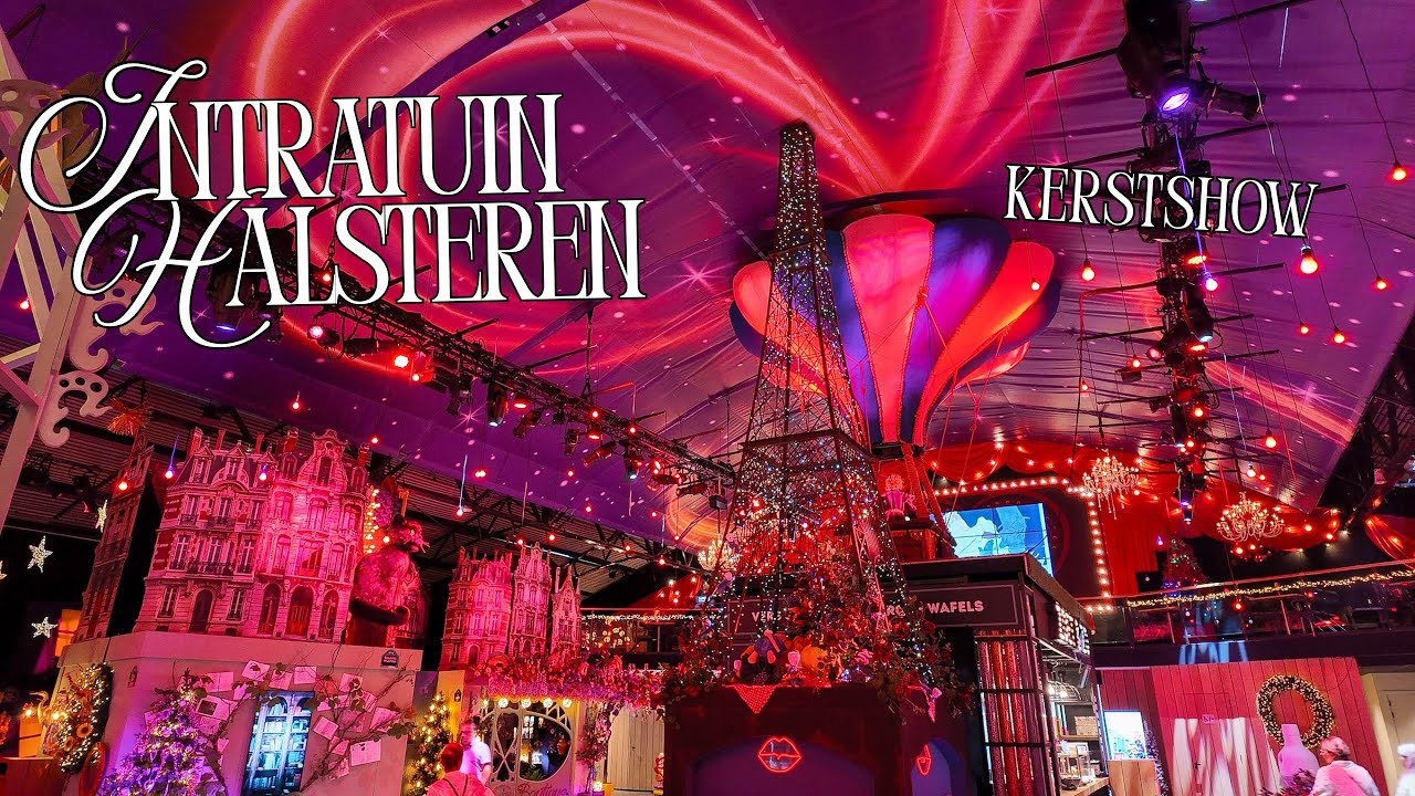 Kerstshow Intratuin Halsteren 2025 | VLOG | Christmaholic