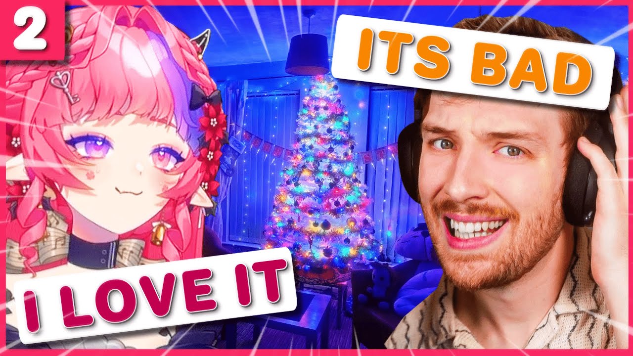 Ironmouse Rates Viewers' Christmas Decorations With Connor(CDawgVA) Part 2
