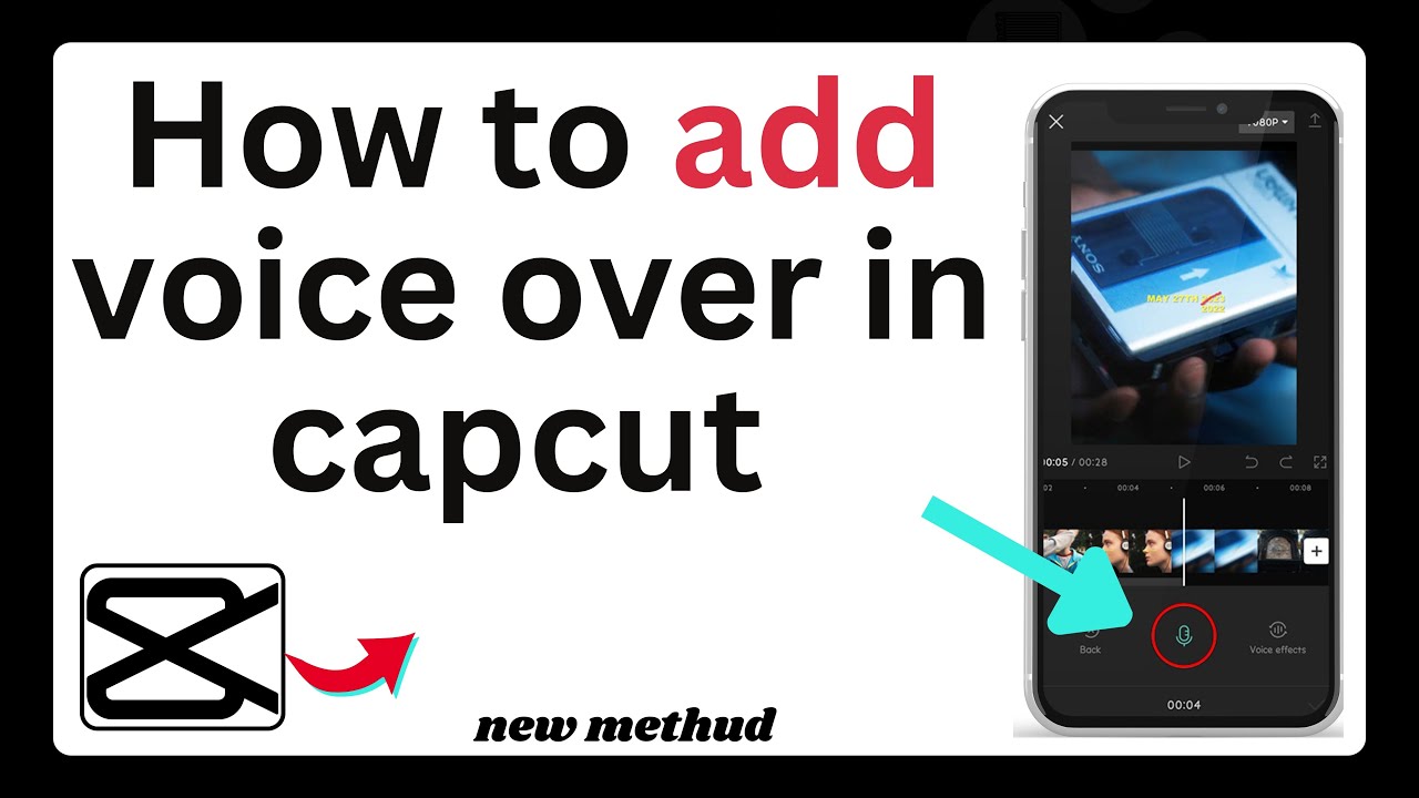 How to add voice over in capcut | capcut tutorial part 19