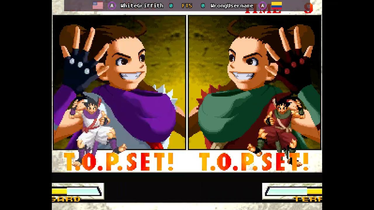 Garou: Mark of the Wolves - 🇺🇸 WhiteGriffith(A) vs 🇨🇴 WrongUsername(A) | (2026-02-23 04:37 UTC)