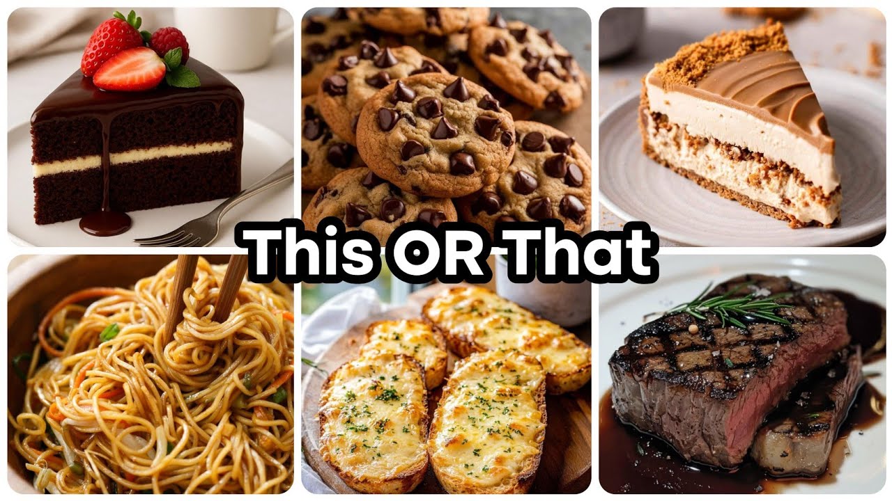 🍔 This or That Food Challenge | Pick Your Favorite!