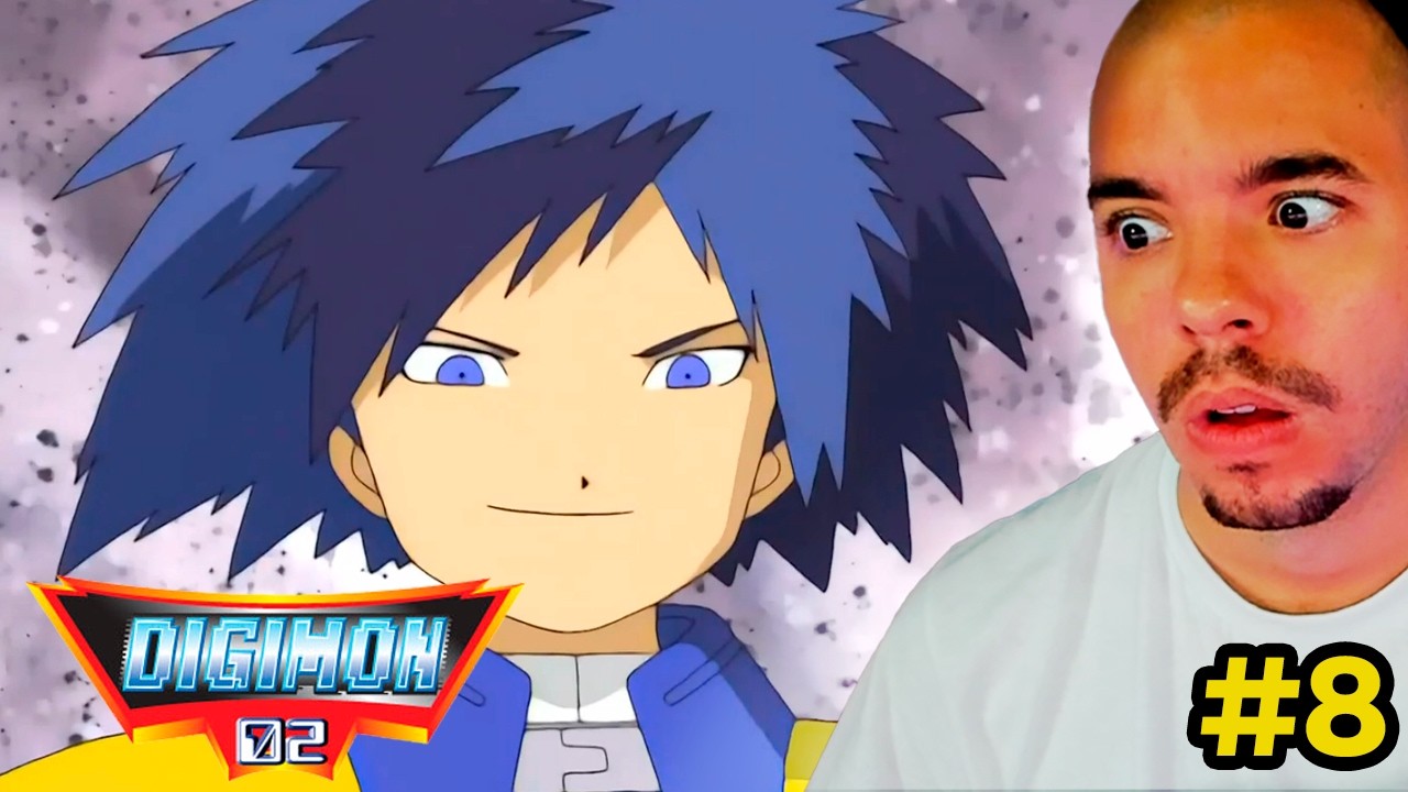 ¡EL EMPERADOR DA LA CARA!🔥REACCION DIGIMON 02 EN LATINO PRIMERA VEZ | EP8