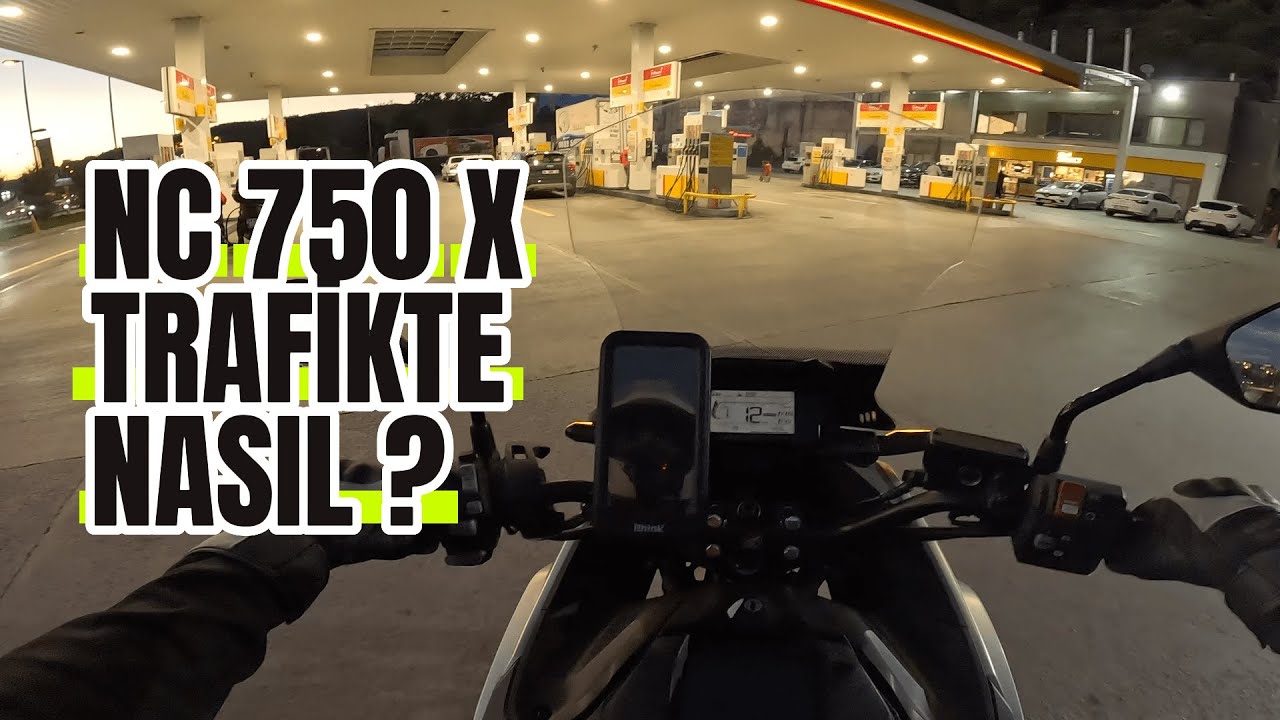 AKŞAM GEZMESİ | NC750 X DCT ŞEHİR İÇİNDE NASIL ? | SOHBET MUHABBET